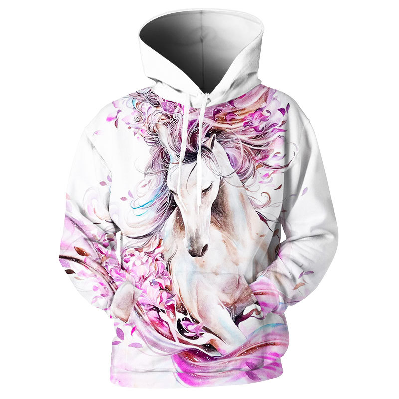 Title 4, Horse 3D printed Hoodie