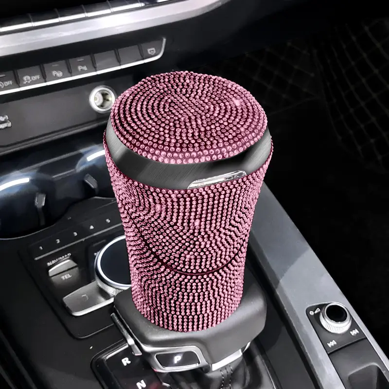 Creative And Simple Diamond Car Ashtray