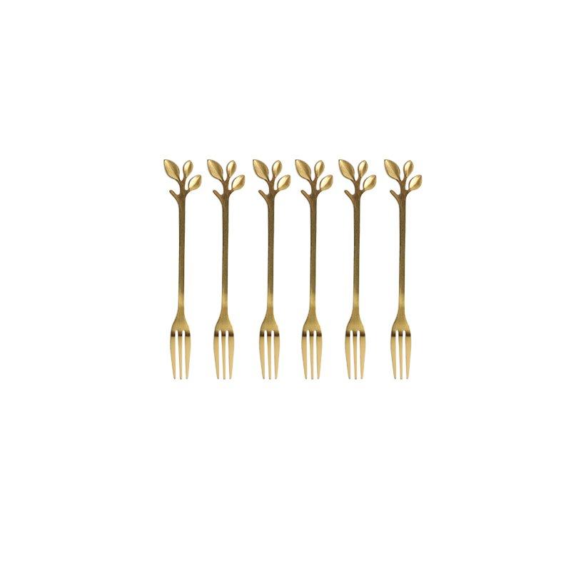 Leaf fork 6pcs