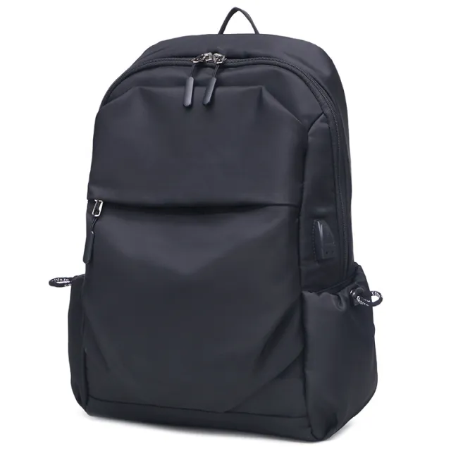 Computer Backpack Men's Outdoor Leisure Student School Bag Large capacity Fashion Backpack Black - Shop at LoveMi