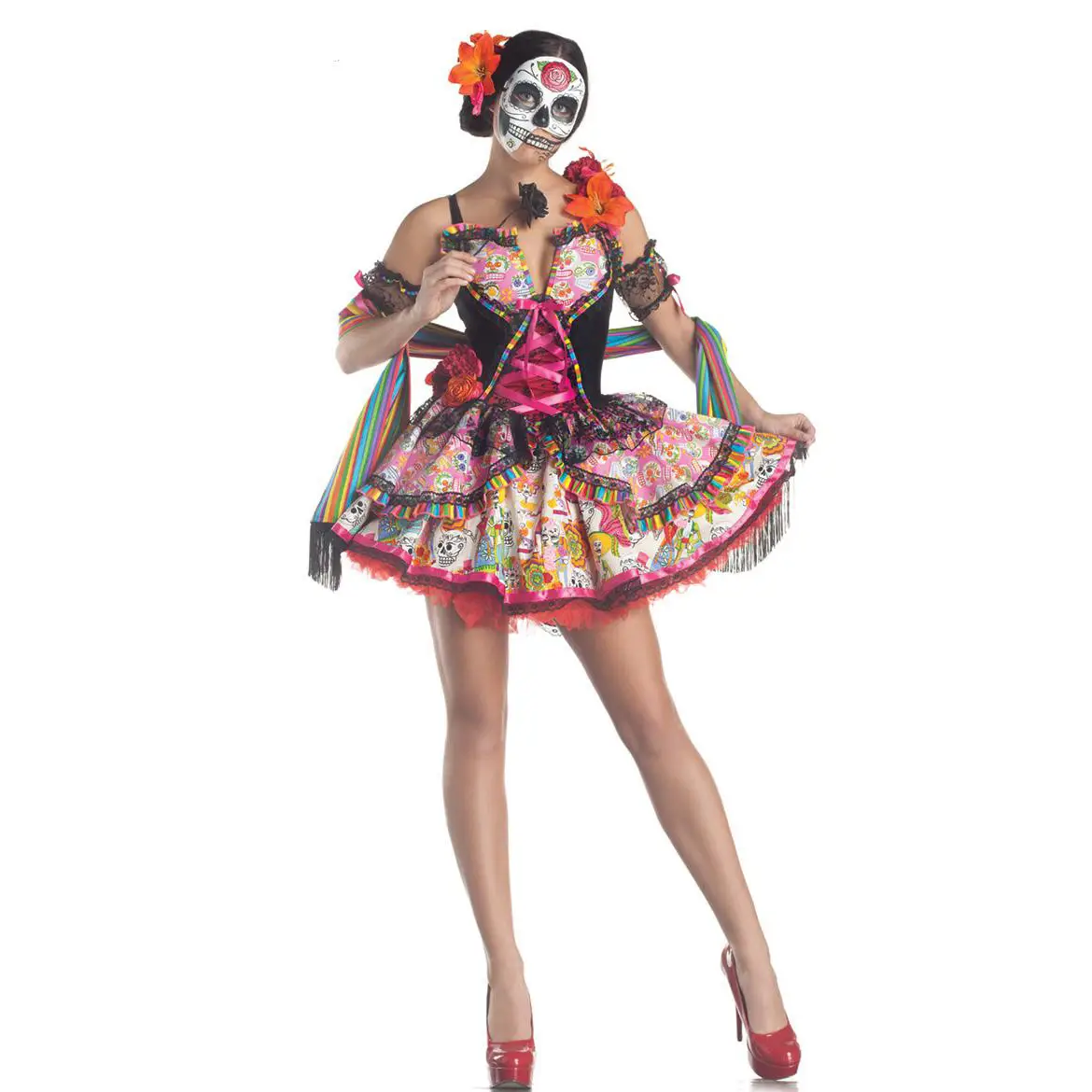Catrina Day of the Dead Dress, photo 3