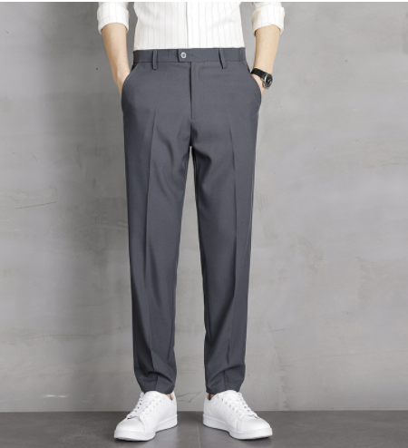 Title 15, Business Formal Suit Pants Straight Casual Nine...