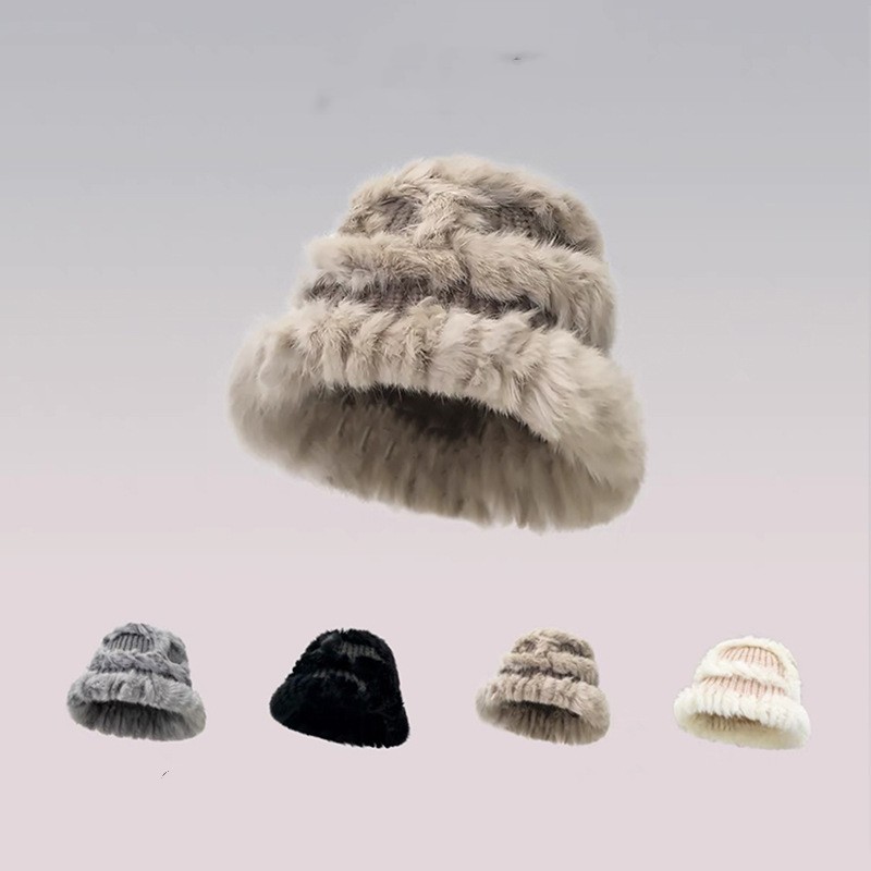 Rabbit Fur Hat Women's Fur Autumn And Winter Style