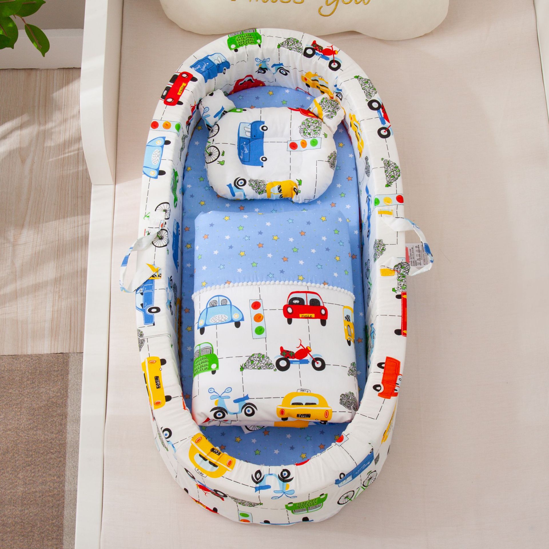 Septal Pad Crib Middle Bed Removable Circumference Anti-pressure High Edge - 11