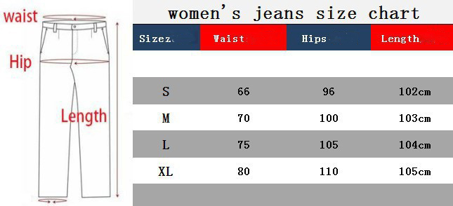 Title 1, Jeans rasgados de alta calidad para mujeres eur...