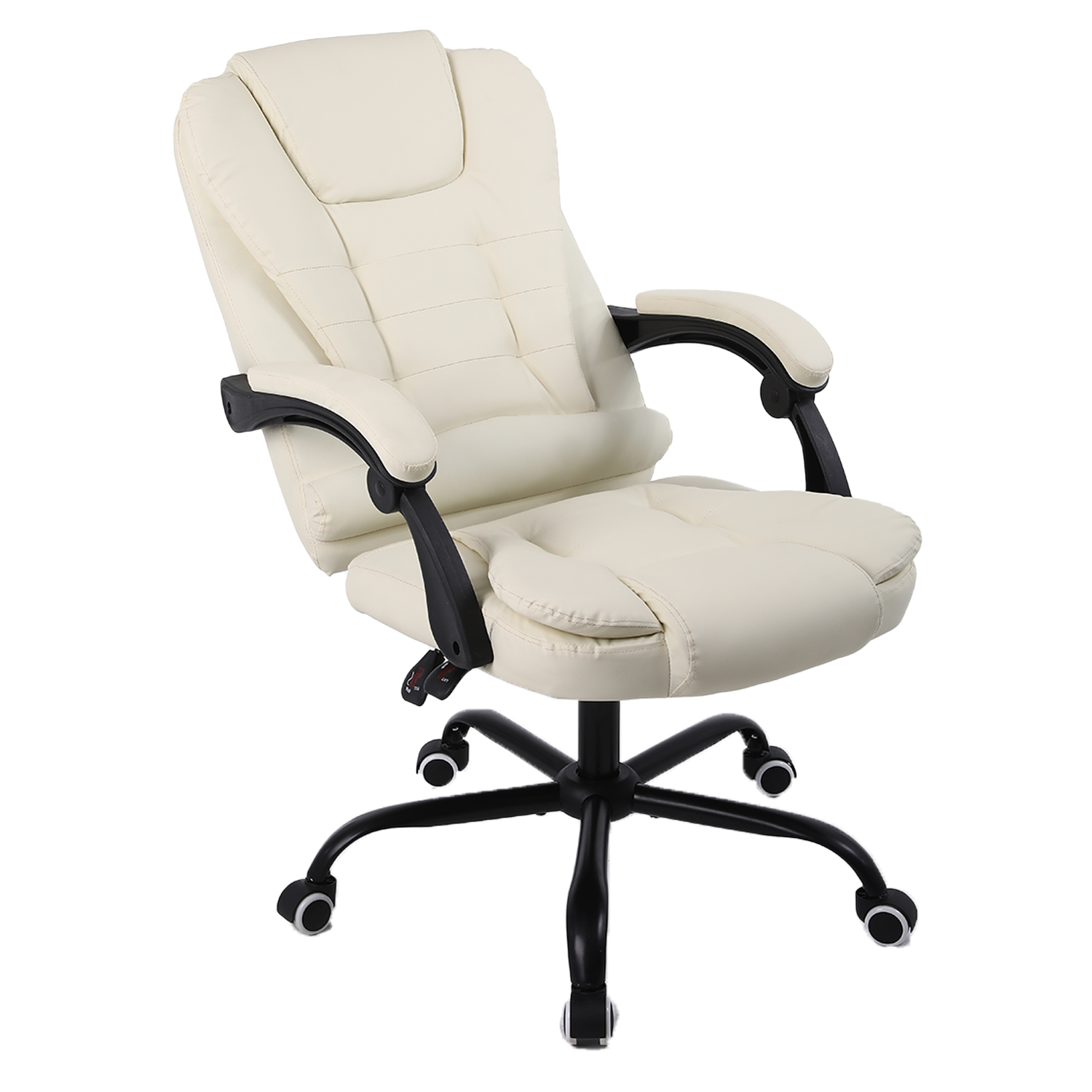 Ergonomic Executive Office Chair,Faux Leather,Adjustable Height 45-55cm — image 3