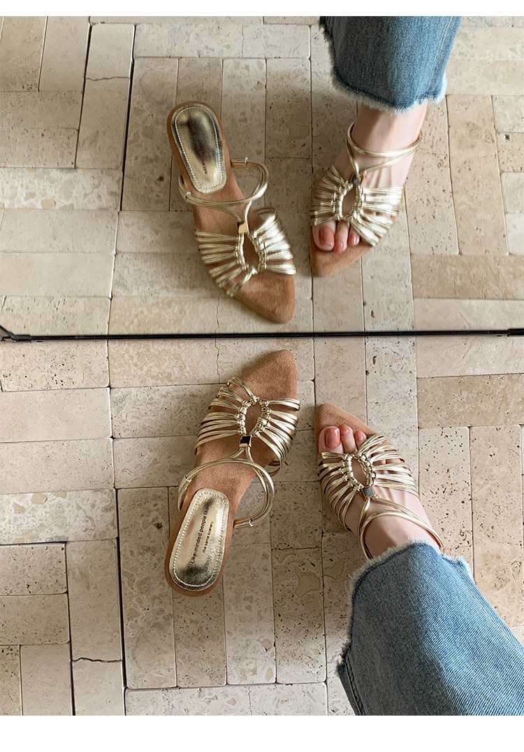 Wedge Slide Sandals