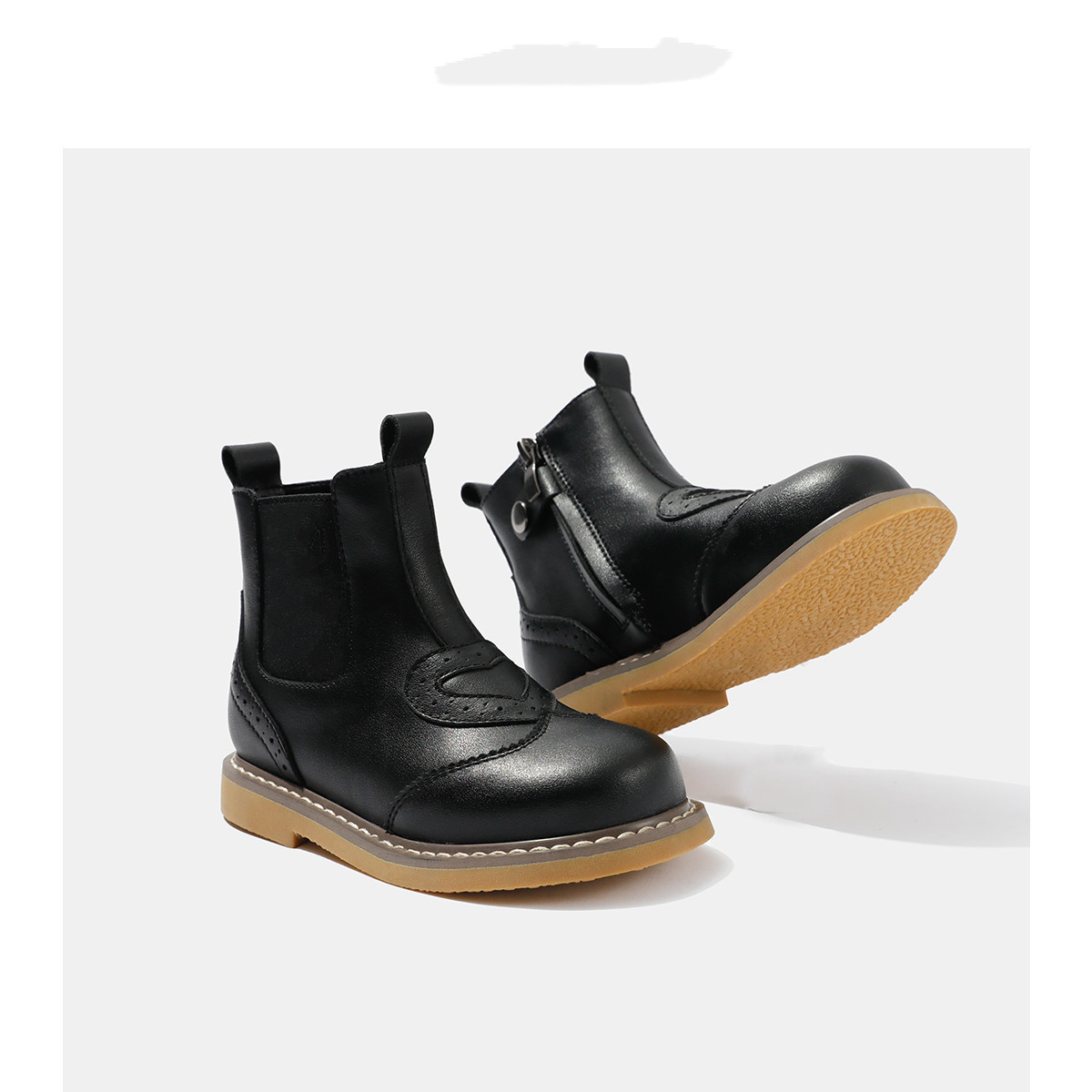 Abrasion-resistant Children's Leather Boots