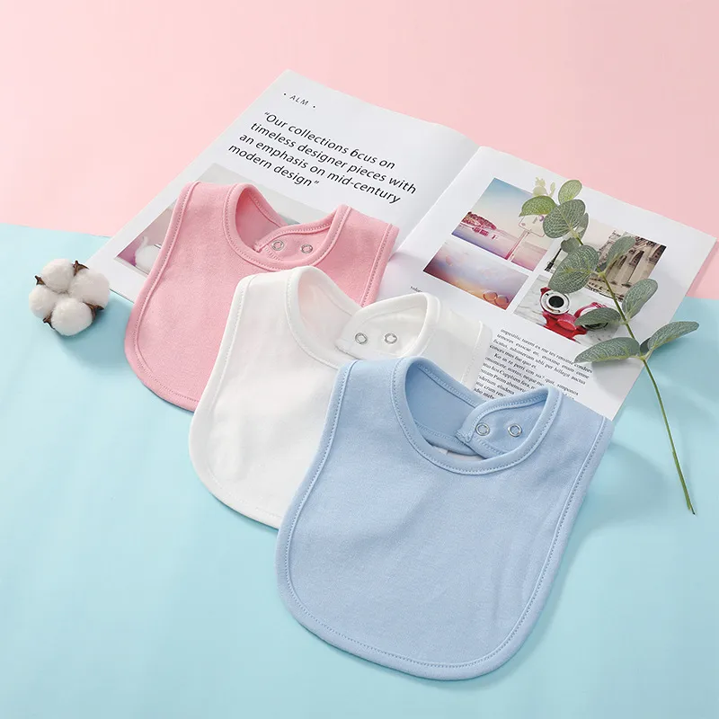 Baby Products Cotton Solid Color Bib