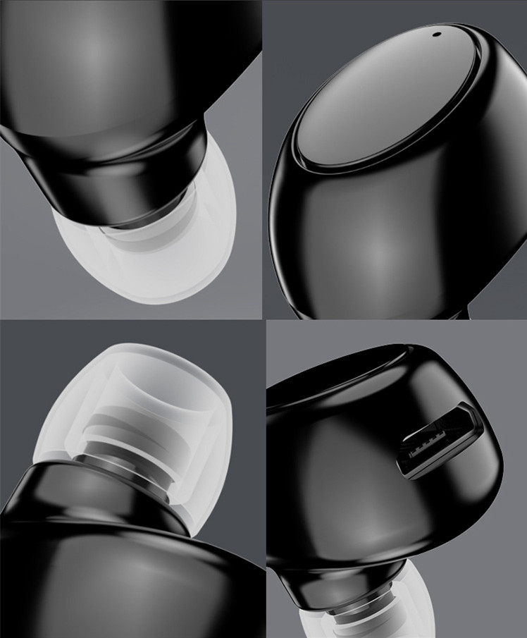 Mini Wireless Bluetooth Sports In-ear Headphones - Image 3