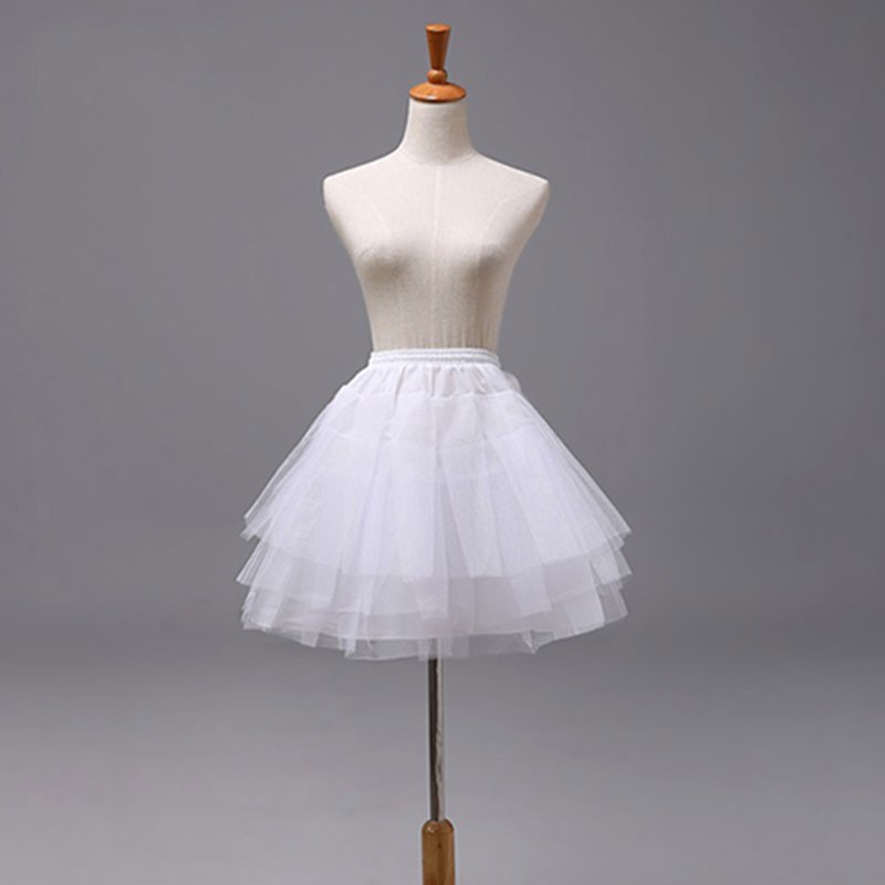 Super Puffy Violent Hard Gauze Boneless Petticoat Skirt