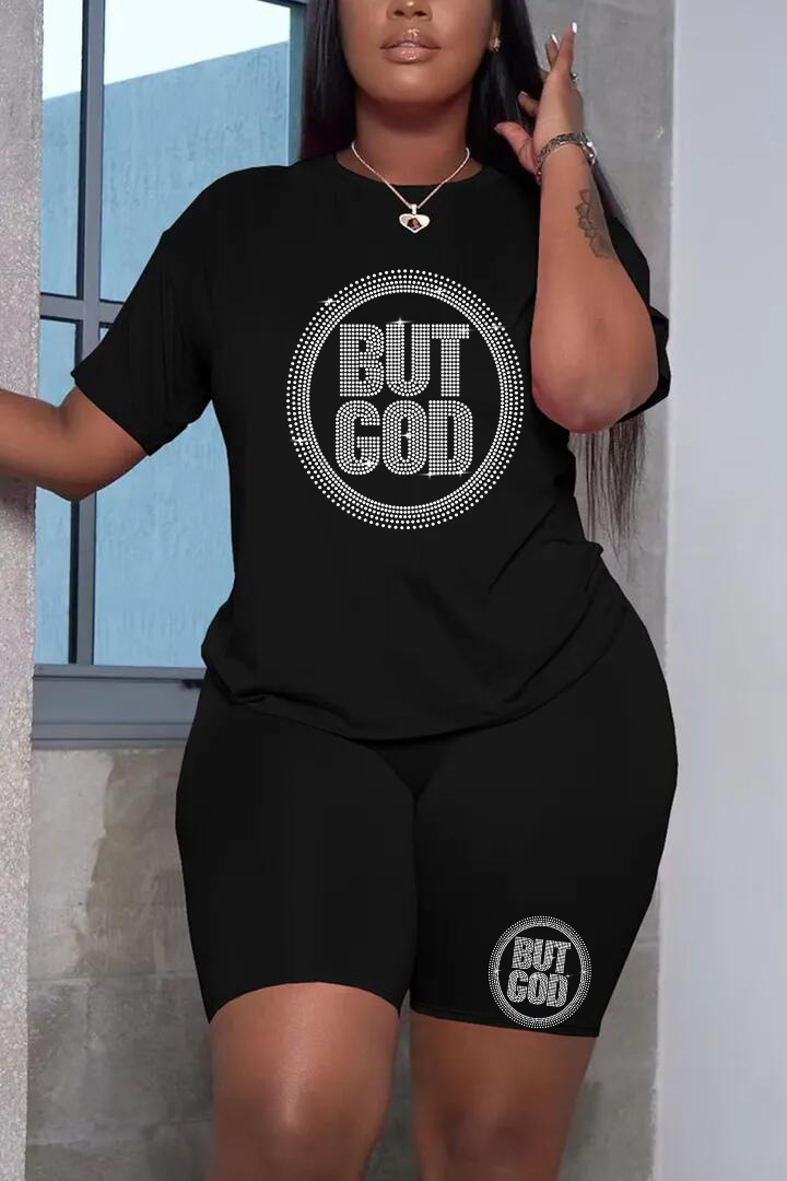 Women's Hot Diamond Two-piece Set