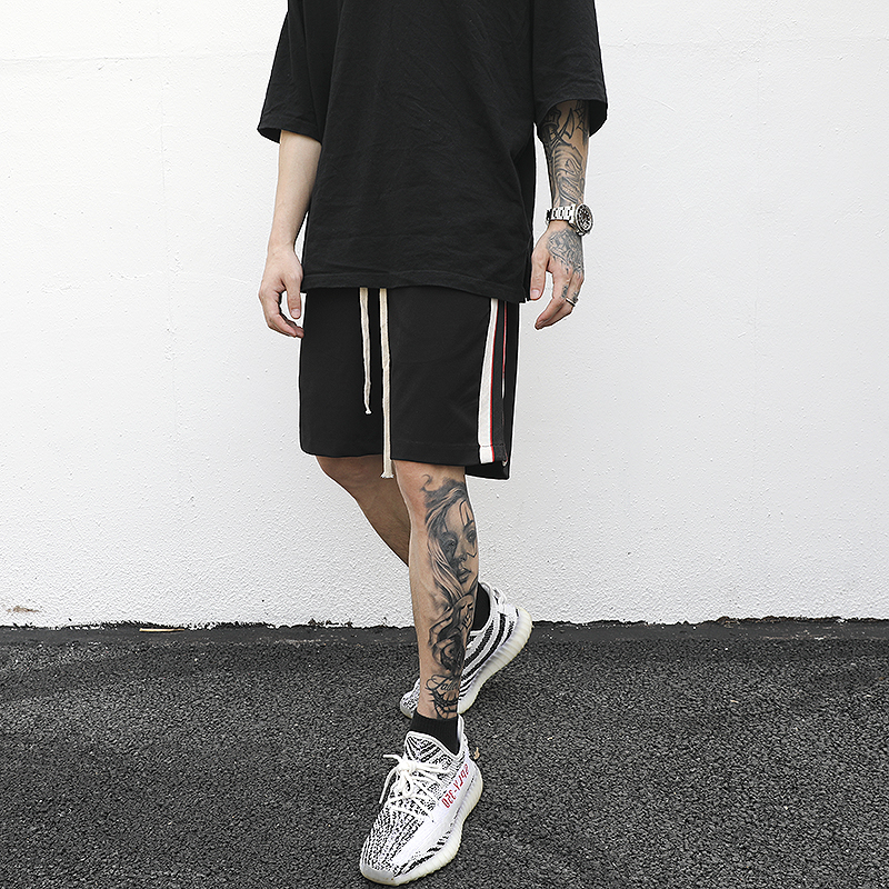 Side Webbing Panelled Track Shorts - Image 6