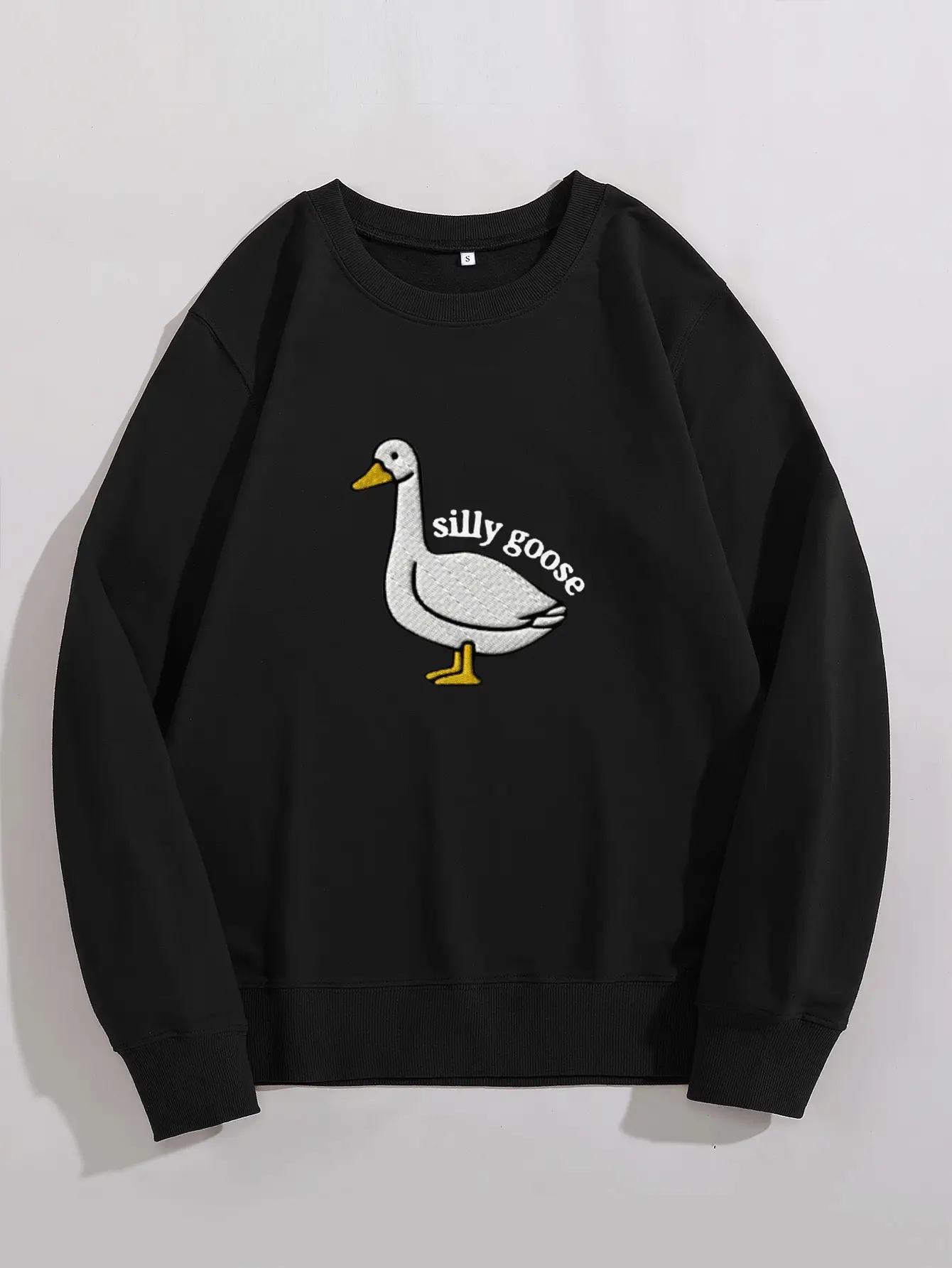 Goose Silly Goose European And American Fashion Casual Round Neck Sweater