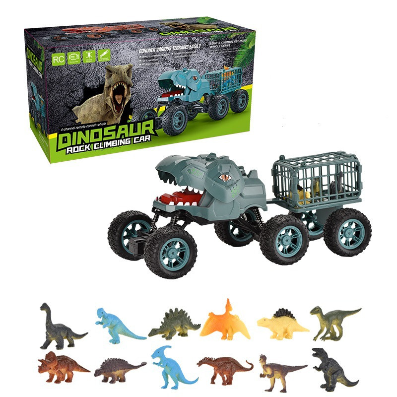 Title 2, Vier-Wege-Fernbedienung Dinosaurier Offroad-Kle...