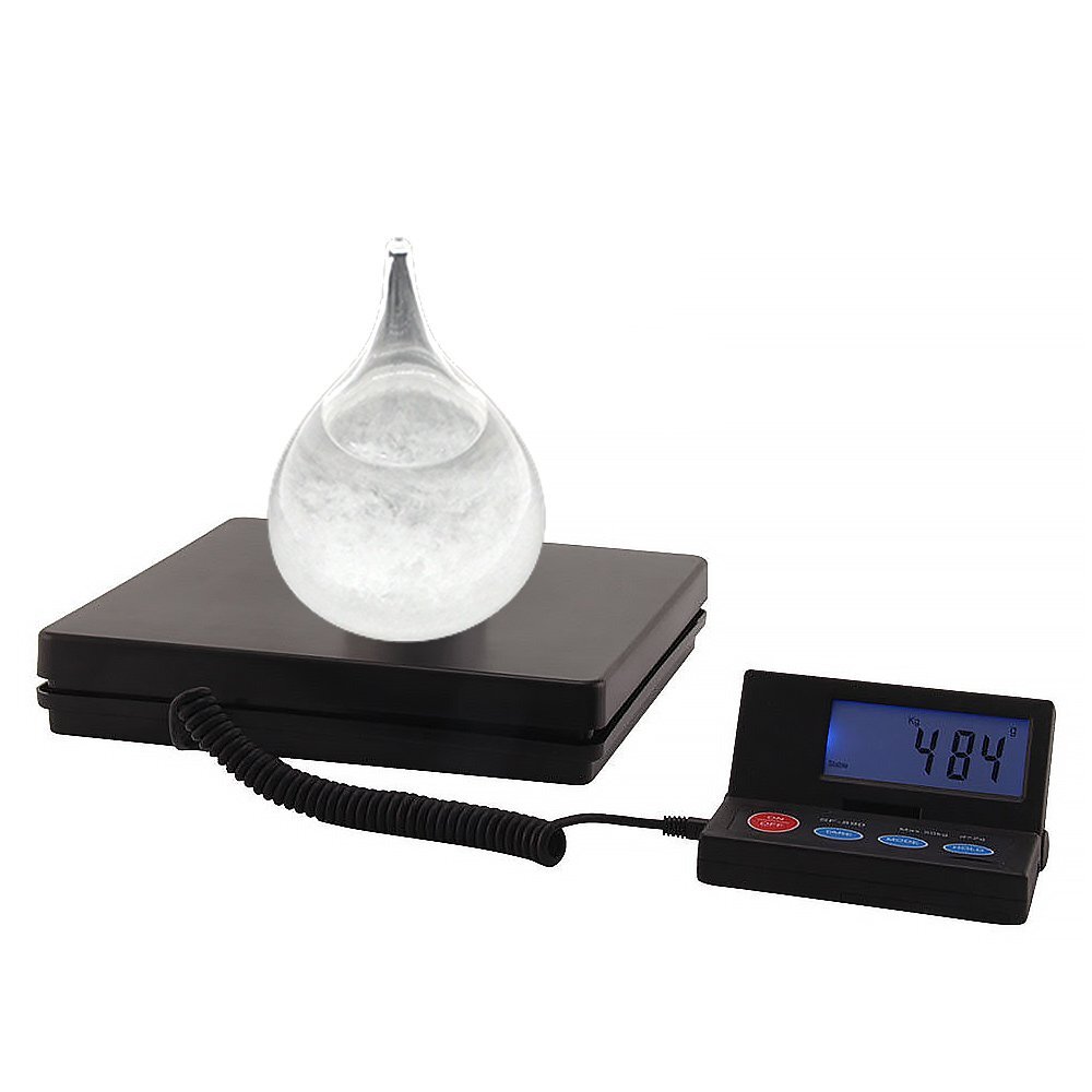 50KG 110lb Digital Postal Scale Kitchen Letter Parcels Weighing Platform Scales