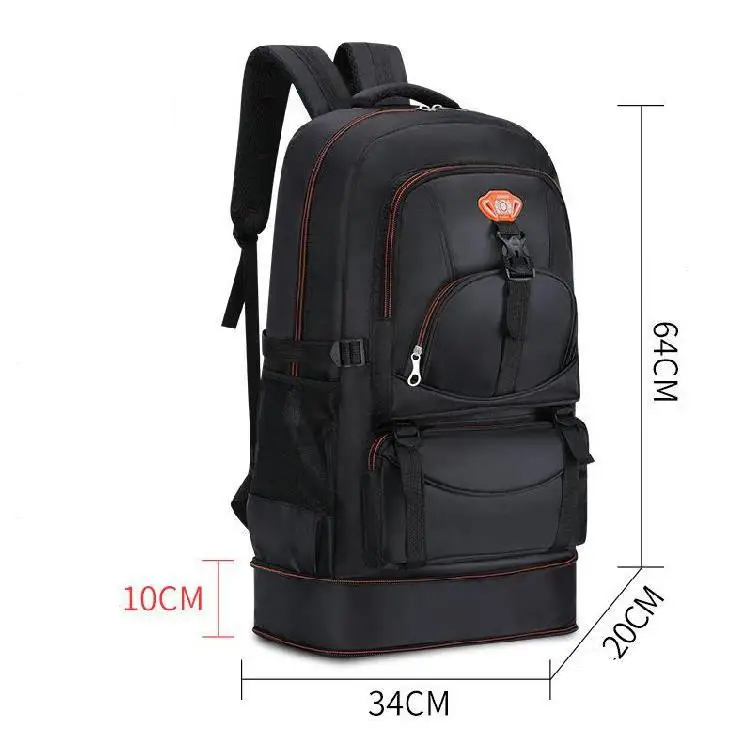 Large Capacity Outdoor Mountaineering Backpack for Hiking and Travel