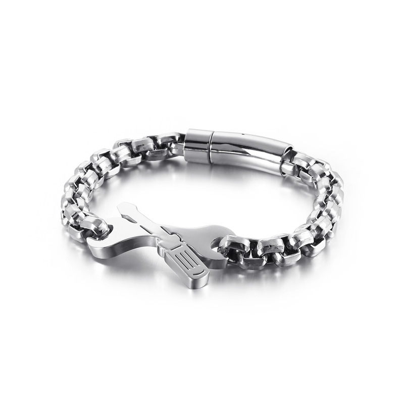 Wrench Screw Pen Shape Men's Bracelet