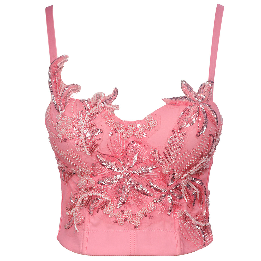 Title 9, Camisola Starfish Flor Modeladora Tube Top Cuec...