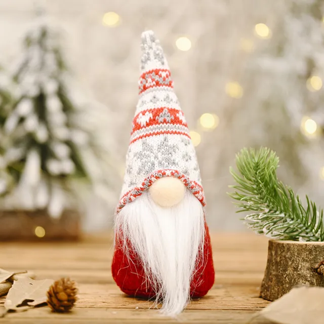 Christmas Decorations Forest Elderly Doll Ornaments - Shop at LoveMi