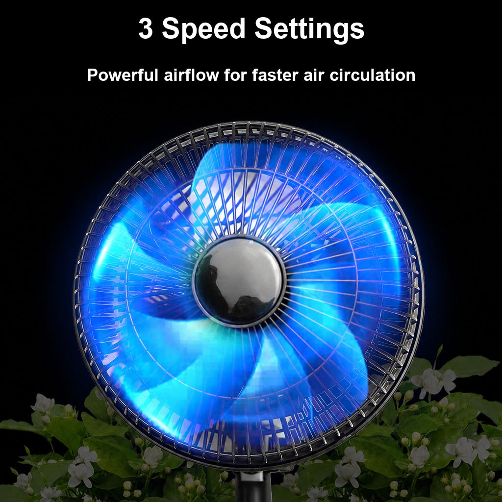 Greenhouse Clip Fan Oscillating 3 Speeds Grow Tent Ventilation Ultra-Quiet — image 2