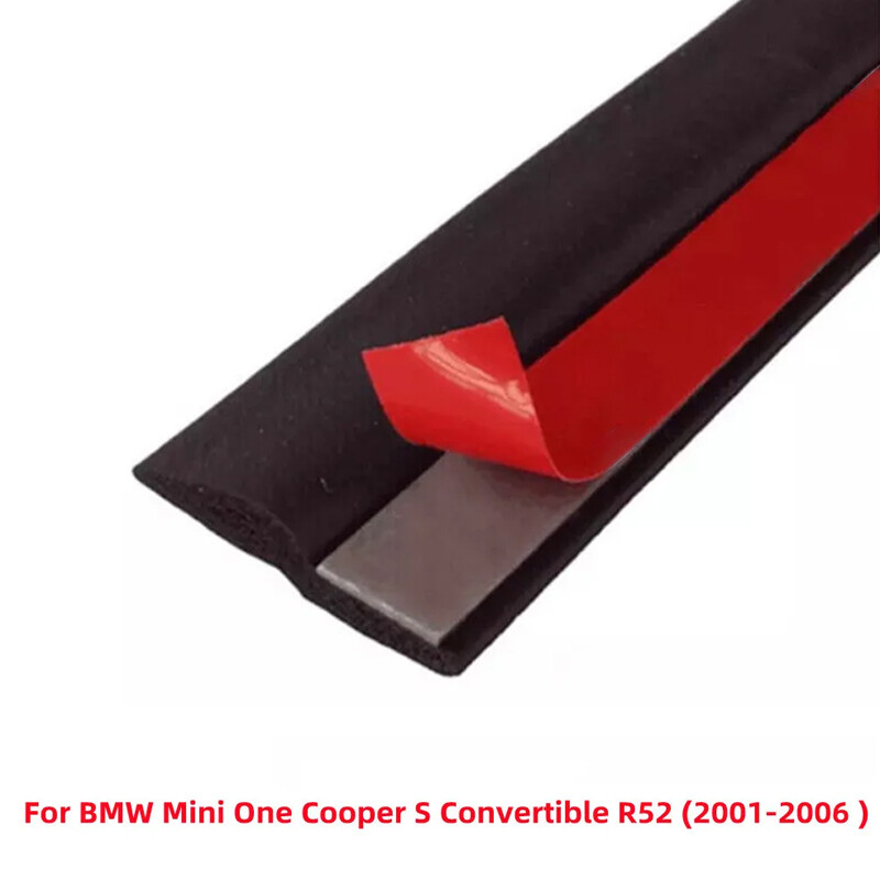 BMW Mini One Cooper S Convertible R52 R57 Rear Soft Top Roof Weather Seal Repair — image 8