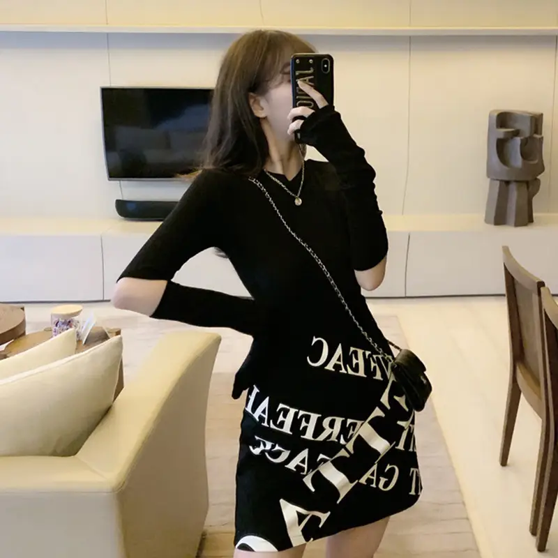 Women's Slim Wrap Skirt Sexy Dress