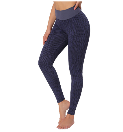 Leggings Women's Seamless High Waist Plaid Yoga Fitness  - Breathable Gym Pants