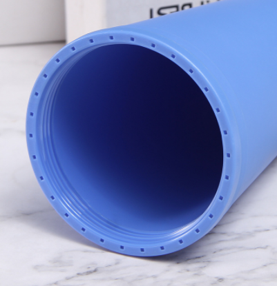 Matte Feel Car Macaron Color Plastic Sippy Cup Gift