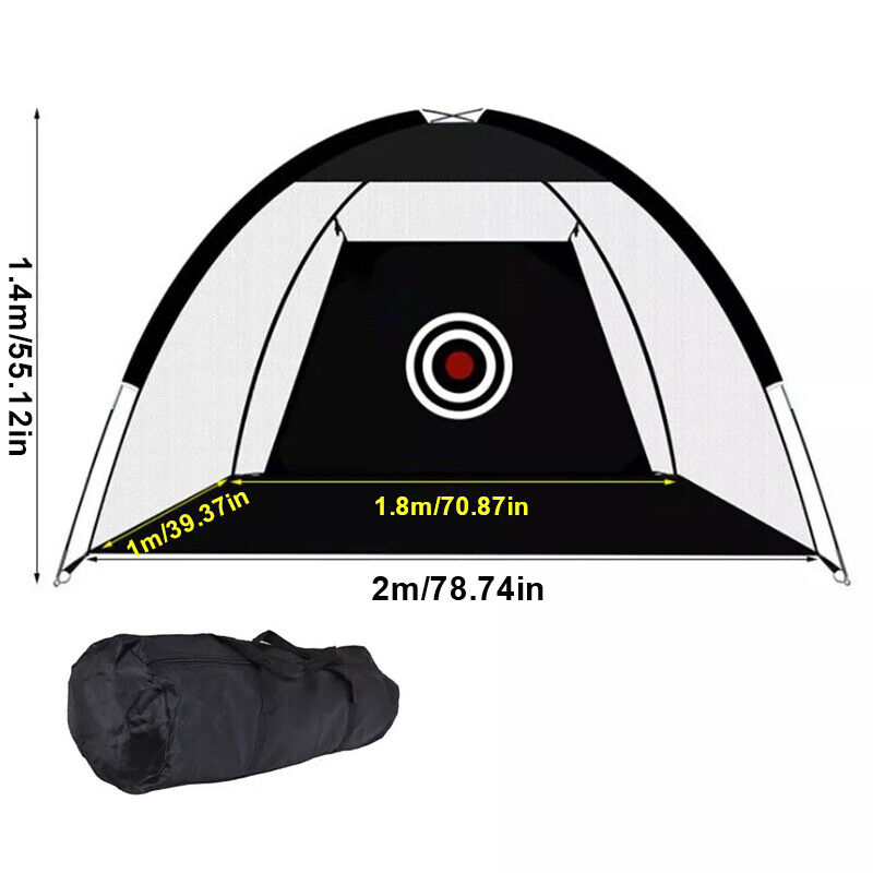 Golf Hitting Net Foldable Golf Driving Training Net Practice Cage Driving Net