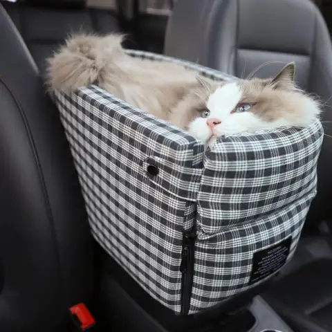 Portable Pet Dog Car Seat Central Control Nonslip Dog