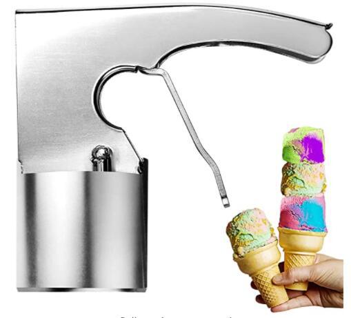 Title 2, Big Ice Cream Scoop With Spring-powered Trigger...