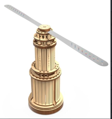 3D Puzzle Wooden  For Adults DIY Model Kit Wood Puzzle For Kids Age 14 Up Years... 9