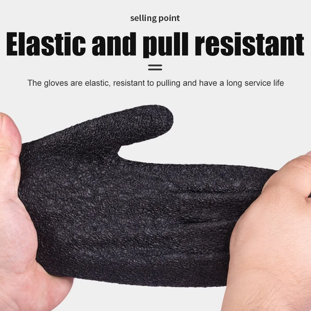 Fishing Gloves Anti-Slip Protect Hand From Puncture Scrapes Fisherman Professional Catch Fish Latex Hunting Gloves Left Right – image 7