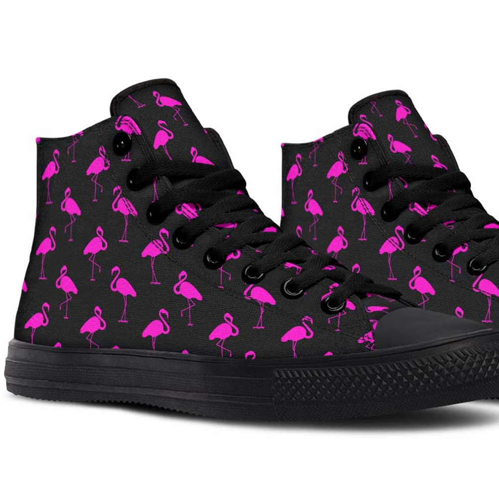High Top Canvas Shoes For Printing Lovers