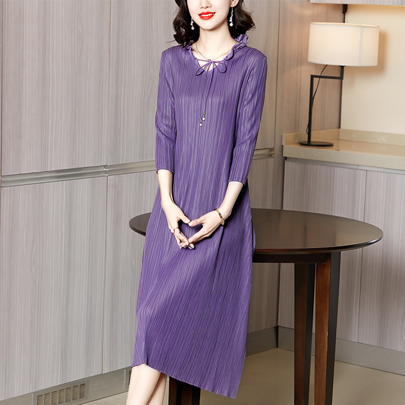 Pleated Loose Dress