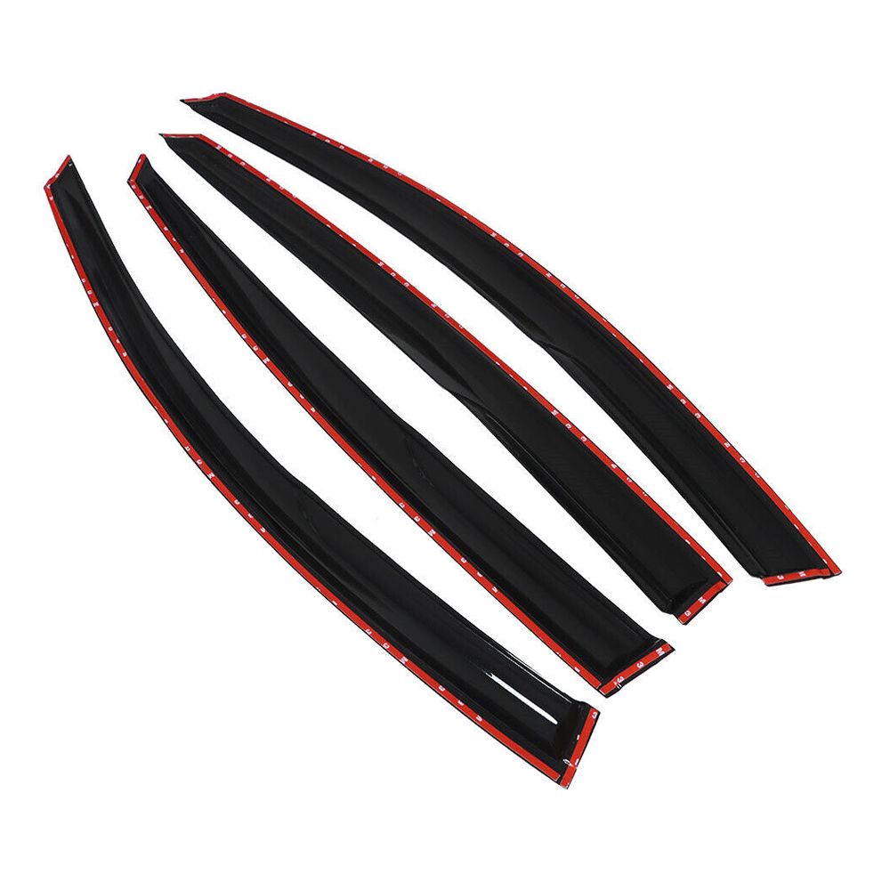 For Kia 2011-2015 Optima Sedan Window Visors Rain Guard Deflectors Mugen Style