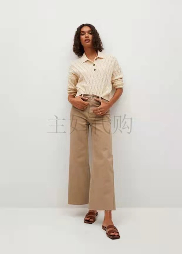 Women's Short Twist Knitted Sweater Women's French Shirt