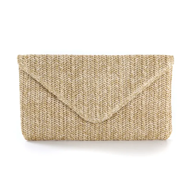 New Style Straw Woven Bag For Cross border Dinner Bag Brown - Shop at LoveMi