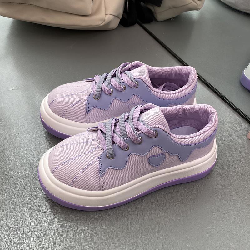 Ladies Fashion Versatile Platform Casual Shoes