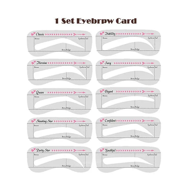 One Step Eyebrow Stamp Shaping Kit Eye