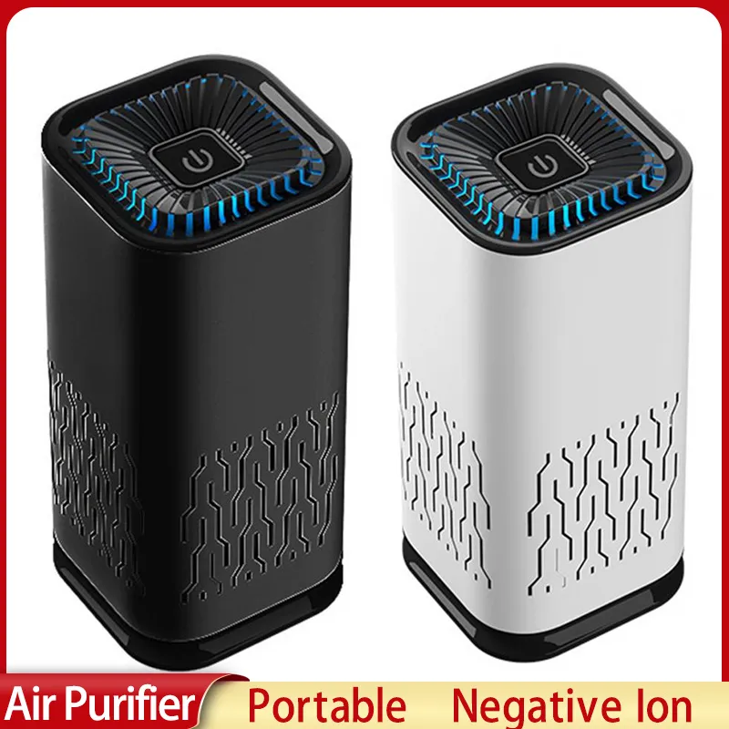 Car Air Purifier Portable Negative Ion Generator Remove Formaldehyde Dust Smoke Air Freshen Washer For Home Car – image 10