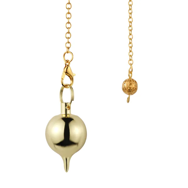 Vintage Gravity Gyro Ball Lattice Pendants Gold - Shop at LoveMi