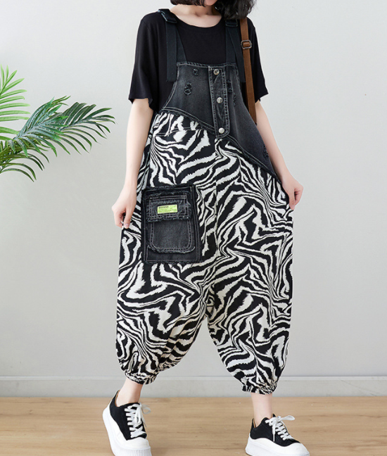 Title 2, Vintage Suspender Jumpsuit And Leggings