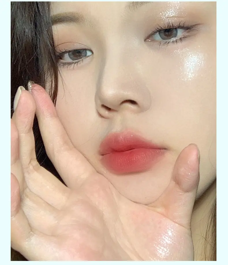 Small White Square High Light Contour Compact Glitter Face Brightening Mashed Potatoes