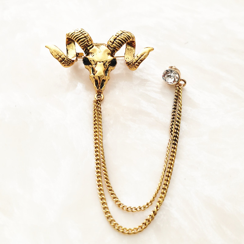 Bull Head Ancient Gold