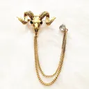 Bull Head Ancient Gold