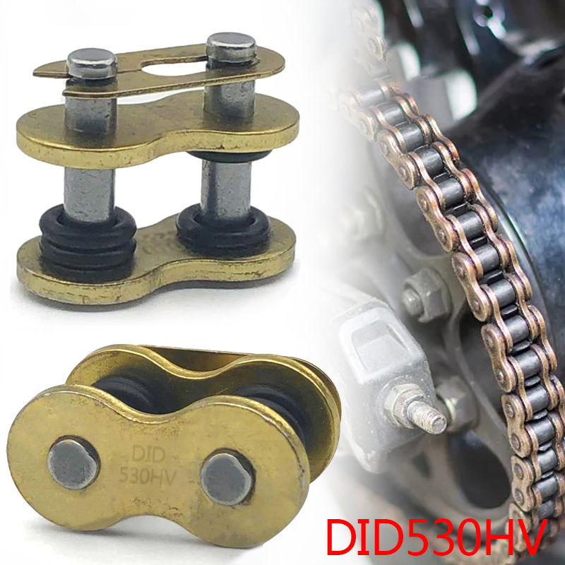 Rear Chain Link, Split Connecting Joining, 530 TVH Heavy Duty 'O' Ring GOLD UK