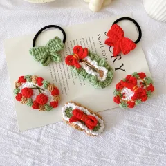 Christmas Ornaments DIY Yarn Knitting Crochet - Set5 - View 1