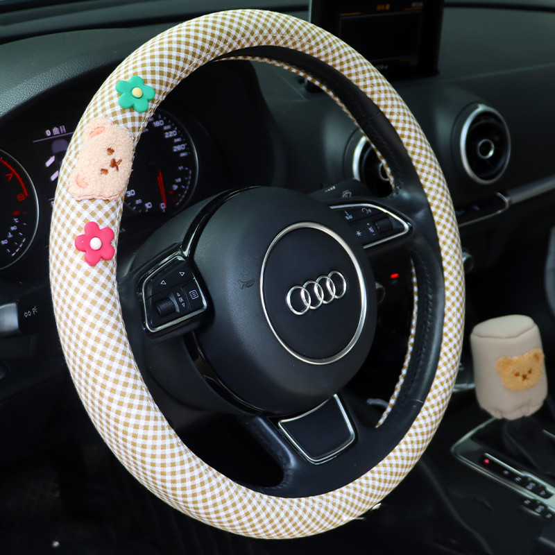 1steering wheel cover